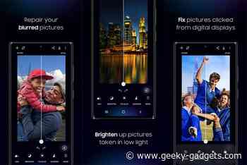 Samsung Galaxy Enhance-X AI camera app launched