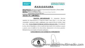 Suspenden licencias a policias en parte de Buenos Aires - Grupo R Multimedio