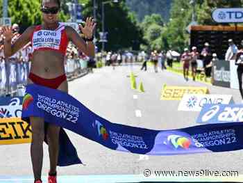 Fighter Kimberley Garcia Leon dominates 20km race walk for Perus first ever world gold - News9 LIVE
