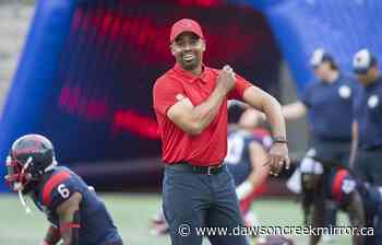 Former Alouettes coach Khari Jones joins Ticats' football operations staff - Dawson Creek Mirror