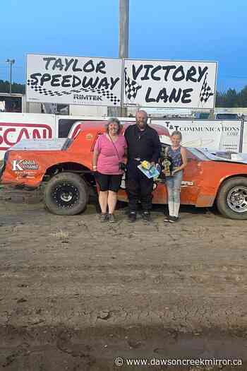Texas stock car driver makes surprise visit to Taylor Speedway - Dawson Creek Mirror
