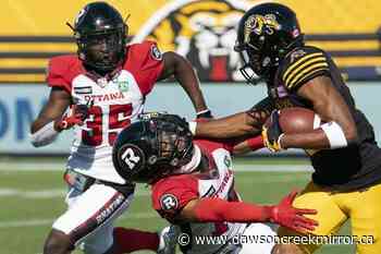Tiger-Cats scratch out first win against winless Redblacks - Dawson Creek Mirror