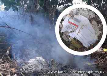 School leavers burning books causes risky fire in heatwave