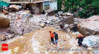 Himachal Pradesh: End to cloudburt losses? Get rid of structures along rivers, rivulets - Times of India