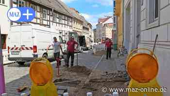 Luckenwalde: Engpass in der Rudolf-Breitscheid-Straße zwei Wochen gesperrt - Märkische Allgemeine Zeitung