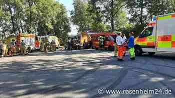 Gefahrgutunfall in Brannenburg: Rettungskräfte im Einsatz