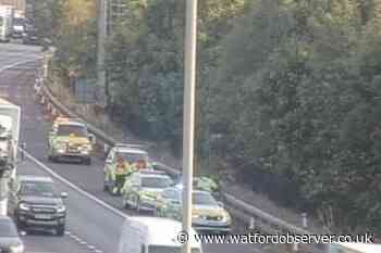 Live M25 updates as traffic builds between Rickmansworth and M4