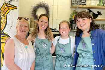 Historic Exeter gatehouse reopens as cafe and community hub - Exeter City Council