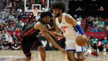 Trail Blazers' Sharpe (shoulder) does not return vs. Pistons in Summer League - TSN