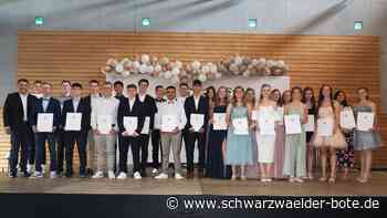 Lina-Hähnle-Realschule Sulz - Ein besonderer Jahrgang verabschiedet - Schwarzwälder Bote