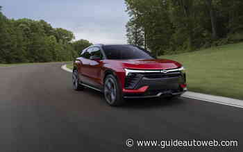 Chevrolet Blazer EV 2024: voici tous les détails