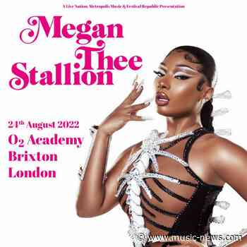 Megan Thee Stallion announces one-off London show