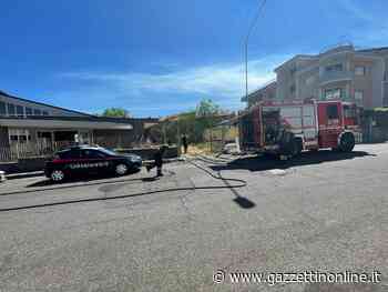 Giarre, divampa incendio nel centro diurno di via Berlinguer. Intervento dei Vvf e Cc - Gazzettinonline