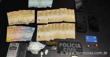 Policiais civis prendem suspeito de tráfico em Pinhalzinho - Lê Notícias