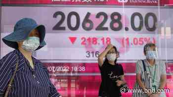 Asian shares slip as investors eye inflation, earnings - Belleville News-Democrat