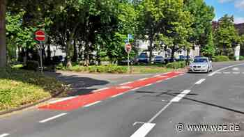 Witten: WBG fordert mehr rote Markierungen an Radwegen - WAZ News