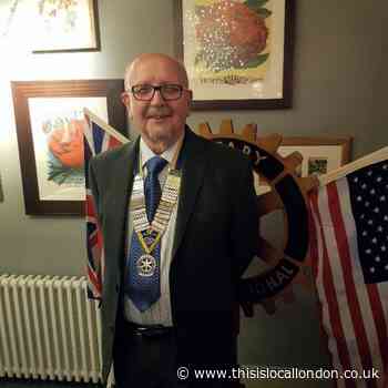 New president of Chingford Rotary Club as charities helped