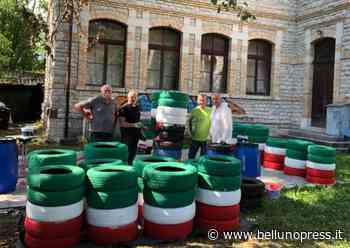 48ma Alpe del Nevegàl: colorate cento pile di pneumatici - Bellunopress