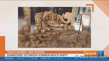 Sand in the city: downtown Tecumseh beach party this Friday and Saturday - WTOL