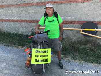 Da Venezia alla Francia passando per Cuneo: Bernardo Sagrado in viaggio per dire grazie ai sanitari - TargatoCn.it