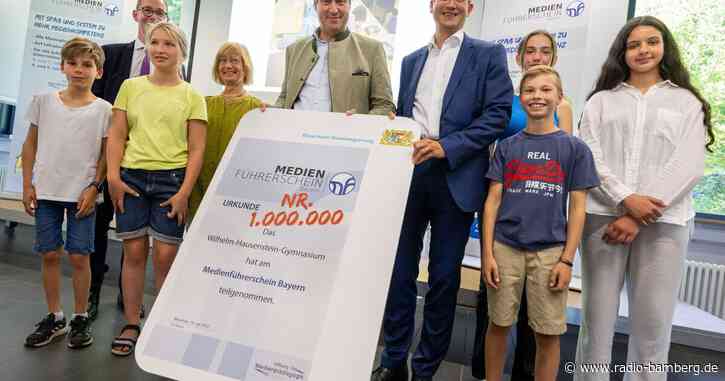 Eine Million Medienführerscheine in Bayern