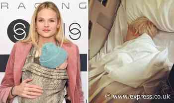 Poldark’s Gabriella Wilde praises NHS ‘angels’ after son Skye, three, rushed to hospital - Express