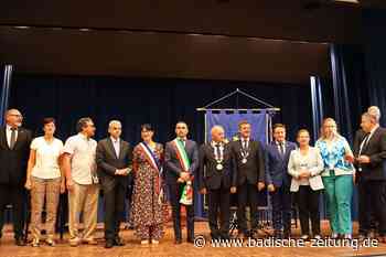 Bad Krozingen erhält Ehrenfahne des Europarats - Bad Krozingen - Badische Zeitung