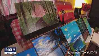 Young Minnesota painter turns passion into business - FOX 9 Minneapolis-St. Paul