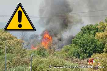 London weather: Major incident declared as fires surge in London