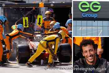 Blackburn based  EG Group teams up with McLaren for French Grand Prix