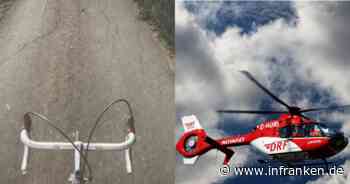 Neustadt bei Coburg: Rennradfahrer wird bei Frontalzusammenstoß schwer verletzt - mit Hubschrauber in Klinik geflogen - inFranken.de