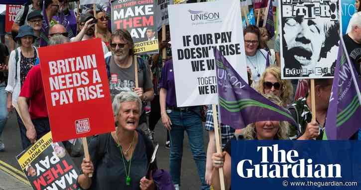 Millions of UK public sector workers given below-inflation pay rise