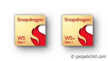 Qualcomm Snapdragon W5+ Gen 1, Snapdragon W5 Gen 1 Platforms for Wearables Launched: Specifications