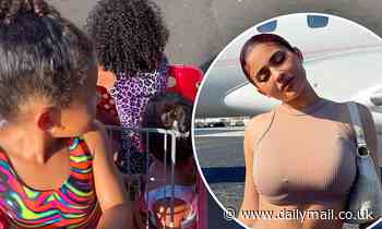 Kylie Jenner takes kids to Target for TikTok video after tone deaf post about private jets