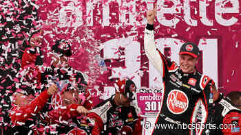 Bell qualifies for NASCAR Cup playoffs; Dillon, Keselowski lock horns - NBC Sports