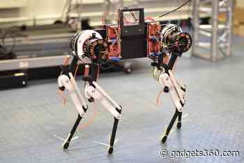 Four-Legged Robot Dog With Virtual Spinal Cord Learns to Walk in Just an Hour