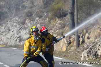Spectaculaire incendie dans un village près de Londres