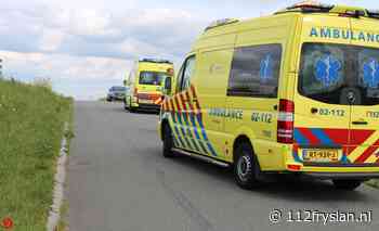 Wielrenner gewond na val nabij Boksum – 112 Fryslân - 112 Fryslân