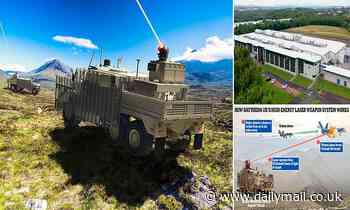 Britain tests Star Wars-style LASER weapons to shoot drones and rockets out of the sky