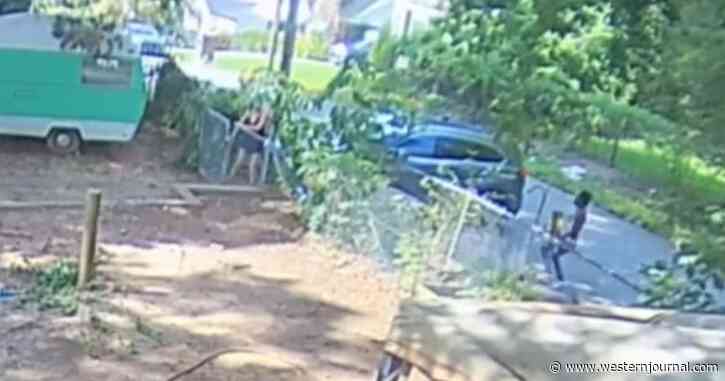 Surveillance Footage Shows Carjackers Steal a Mother's Car and Run Her Over in Broad Daylight