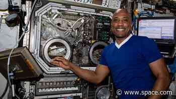 Space flames and microgravity liquids: Astronauts mark 20 years with space station equipment