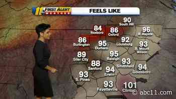 Staying Steamy with Few Storms