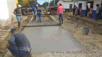 Obras de pavimentación en Sitionuevo avanzan a buen ritmo - El Informador - Santa Marta