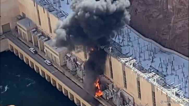 VIDEO: Fire breaks out, extinguished after transformer explodes at Hoover Dam