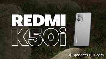 Redmi K50i 5G, Redmi Buds 3 Lite Set to Launch in India Today: How to Watch