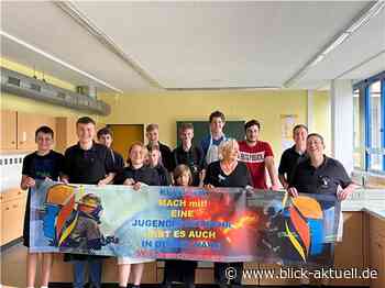 Neues Werbebanner der Jugendfeuerwehr Remagen - Blick aktuell