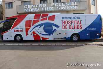 Mutirão Oftalmológico de catarata inicia atendimentos em Capivari nesta quarta, dia 20 - Prefeitura de Capivari (.gov)