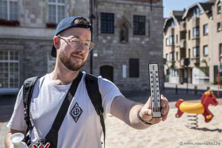 Op stap in de meest donkerrode gemeente in West-Vlaanderen, met een thermometer in de aanslag: “Je moet goed zot zijn om nu buiten te komen”