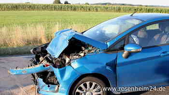 Auffahrunfall zwischen Eiselfing und Wasserburg: Drei Personen leicht verletzt