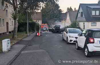 FW-MH: Gasaustritt aus PKW